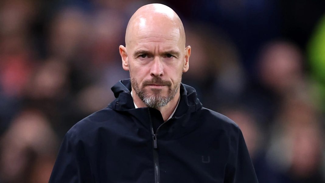 Erik Ten Hag front look.