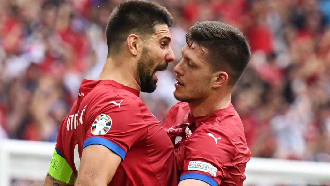 Luka Jovic UEFA Euro 2024. Slovenia vs Serbia