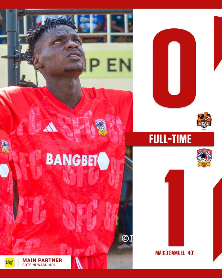 Shabana FC Escapes Relegation with a 1-0 Win Over Muranga Seals