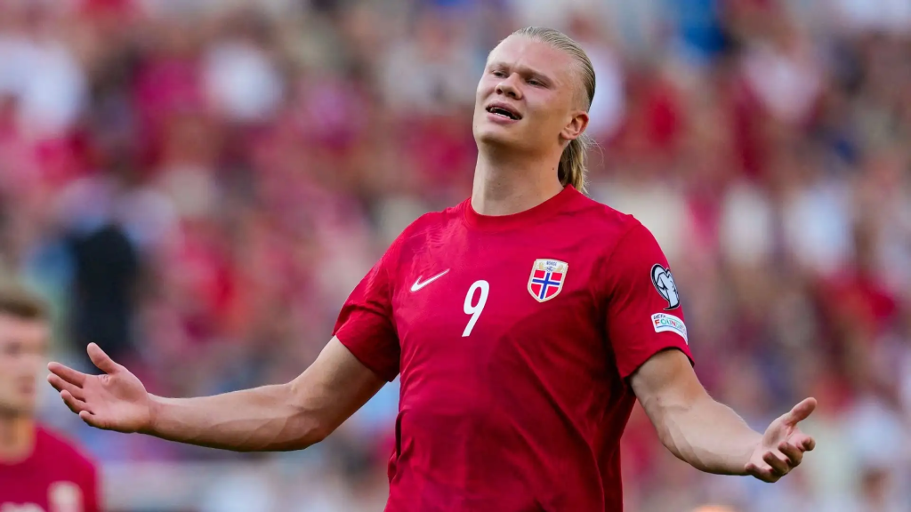 Erling Haaland will miss the UEFA Euro