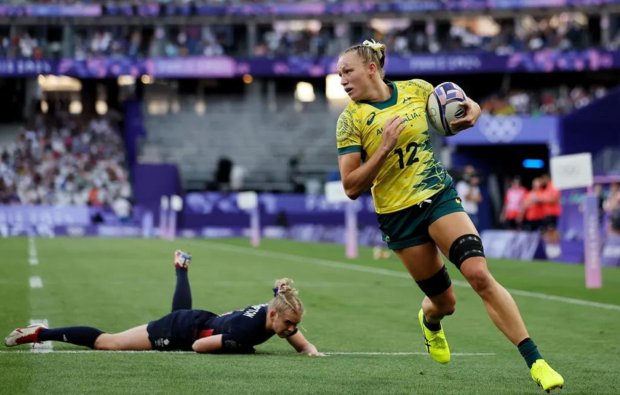 South Africa Women's Sevens Team in Paris