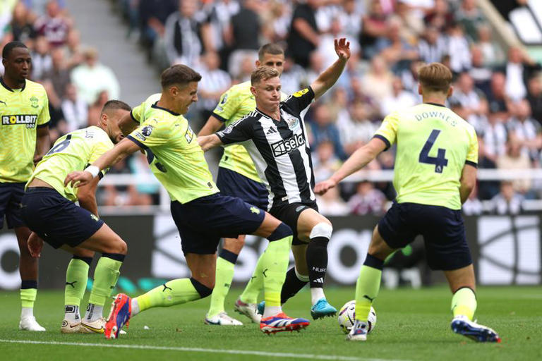 Newcastle United 1-0 Southampton