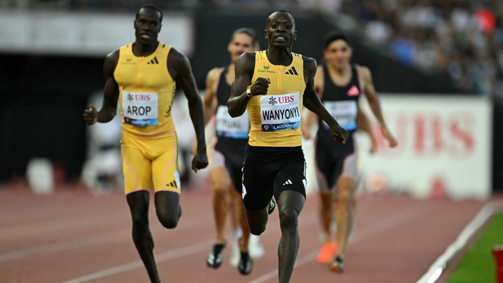 Emmanuel Wanyonyi Dominates Lausanne Diamond League