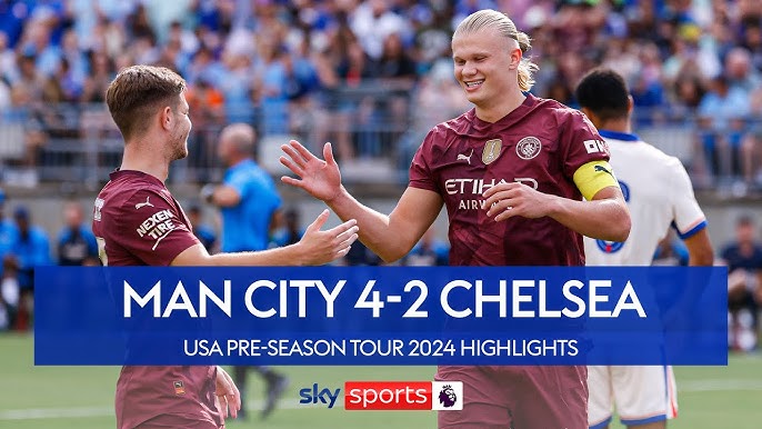 Man City Pre-Season Win Over Chelsea