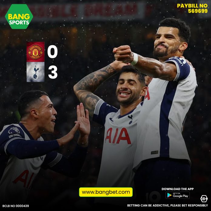 Tottenham Thrash 10-Man Manchester United 3-0