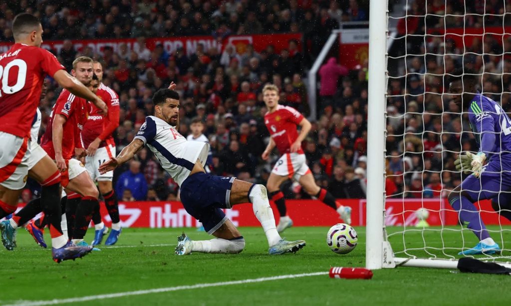 Tottenham Thrash 10-Man Manchester United 3-0