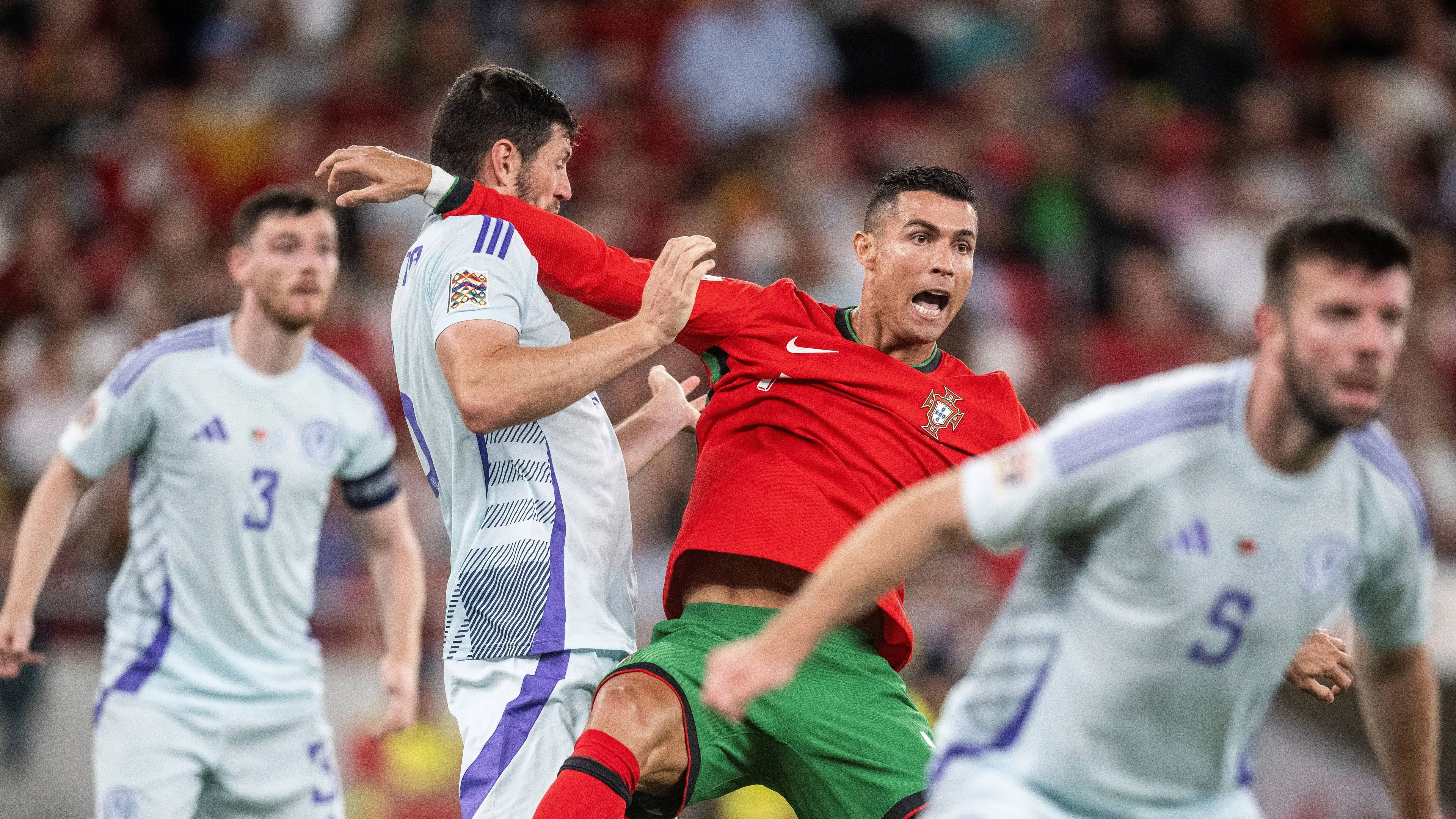 Portugal Edge Scotland 2-1: Bruno Fernandes Shines on Milestone Night