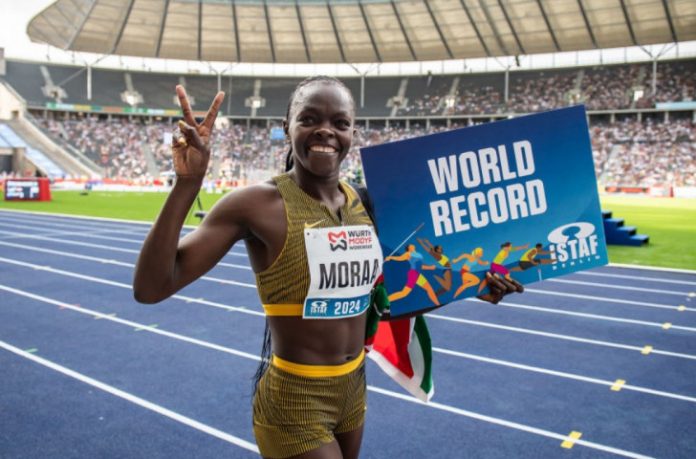 Mary Moraa Shatters 600m World Record