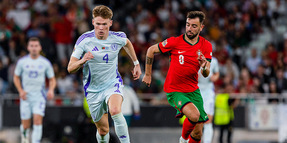 Portugal Edge Scotland 2-1: Bruno Fernandes Shines on Milestone Night