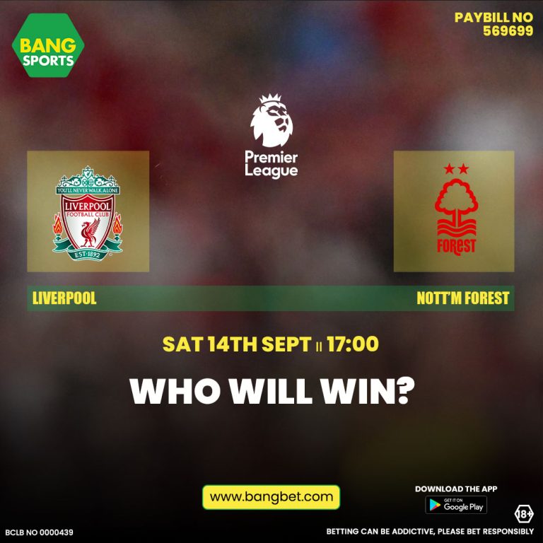 Liverpool vs. Nottingham Forest Betting Predictions and Best Odds in Kenya