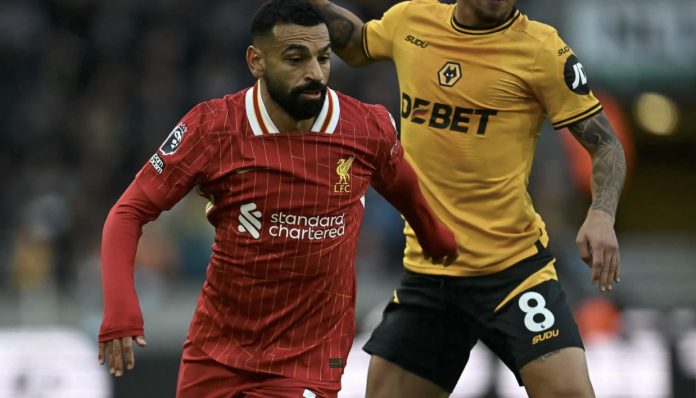 Liverpool Edge Past Wolves 2-1 to Go Top of Premier League