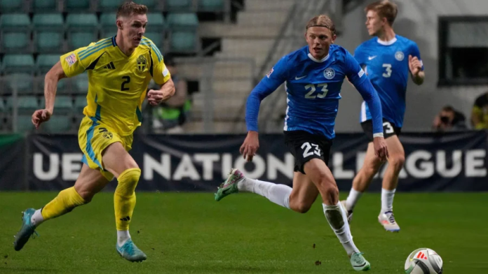 Sweden 3-0 Estonia: Nanasia Brace Secures Dominant Win