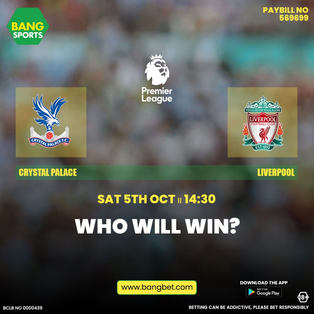 Crystal Palace vs. Liverpool Prediction