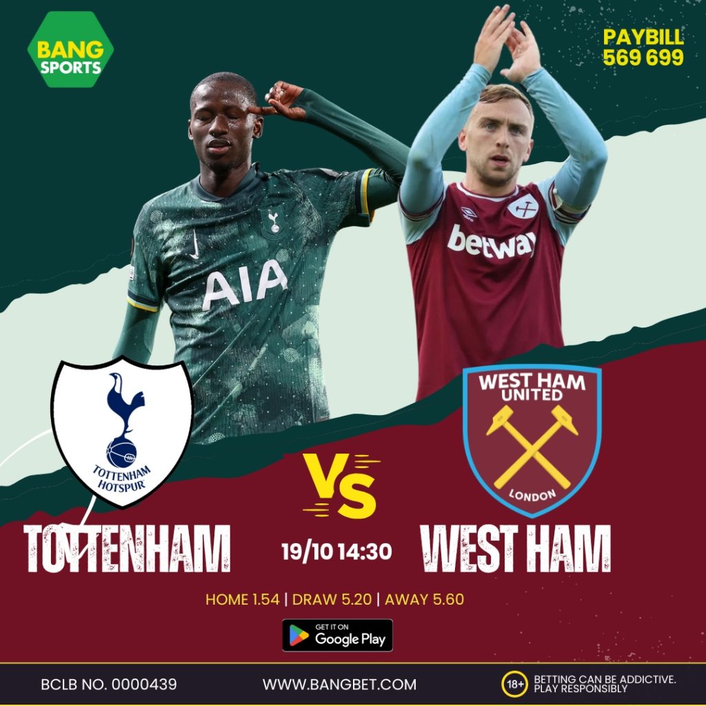 Tottenham vs West Ham: Premier League Showdown Prediction