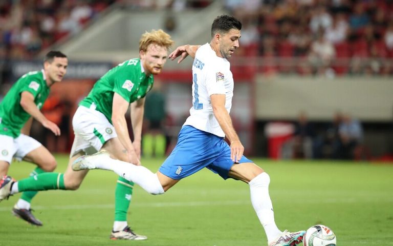 Greece Beats Ireland 2-0 in Emotional UEFA Nations League Win