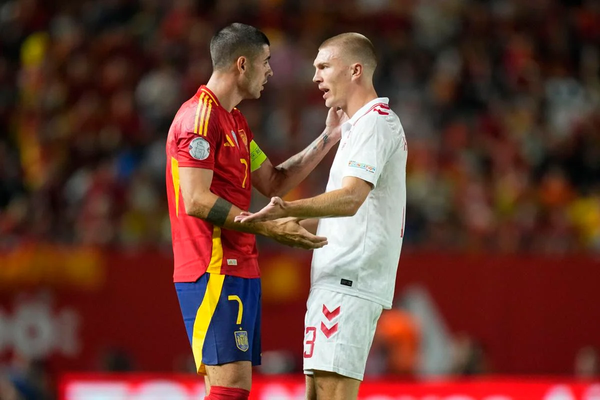 Spain Secures Late Victory Over Denmark