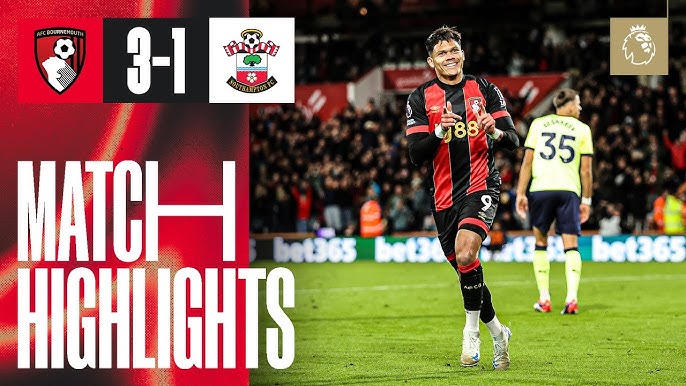 Bournemouth Thrash Southampton 3-1