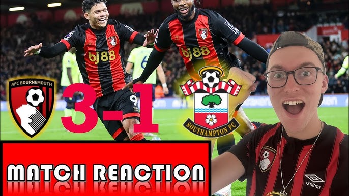 Bournemouth Thrash Southampton 3-1