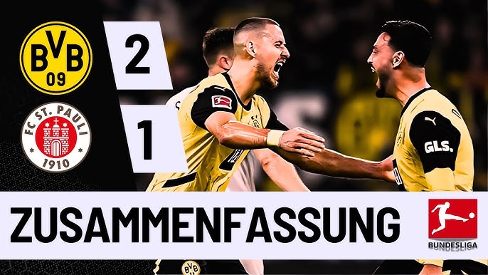 Dortmund vs St. Pauli: Guirassy's Late Header Secures 2-1 Win