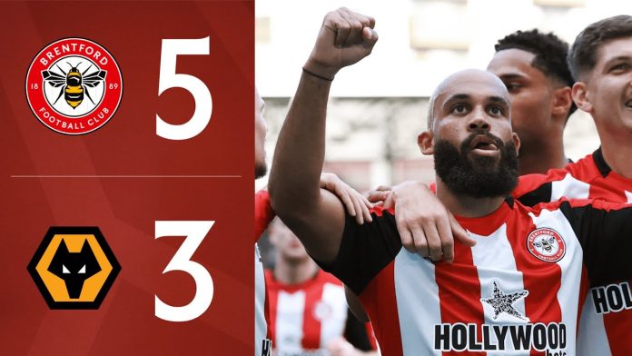 Brentford 5 - 3 Wolverhampton Wanderers