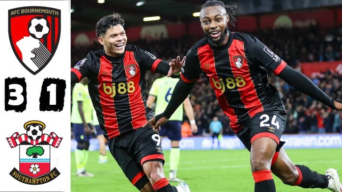 Bournemouth Thrash Southampton 3-1