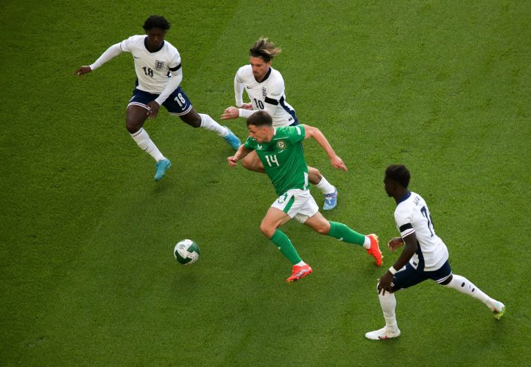 England Destroy Ireland 5-0 to Reach Nations League A