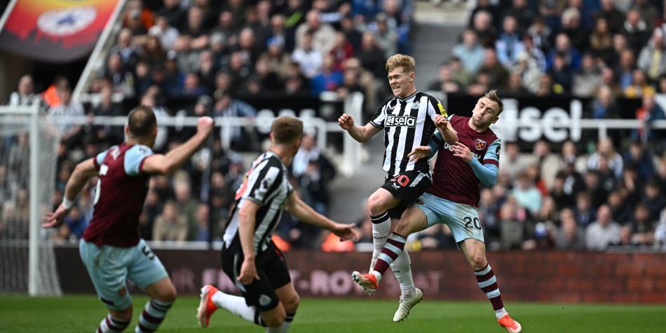 Newcastle 0-2 West Ham