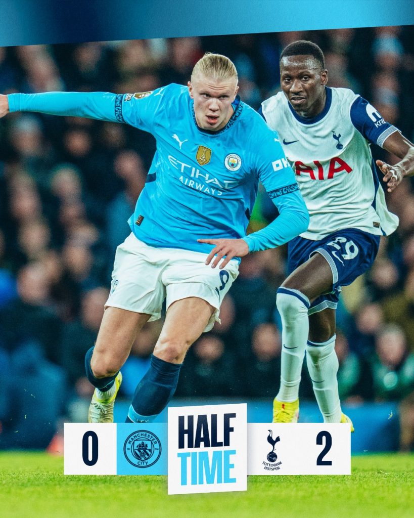 Tottenham Humiliate Man City 4-0 at Etihad