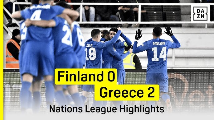 Heroic Greece Defeats Finland 2-0