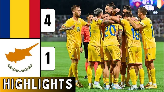 Romania Thrash Cyprus 4-1