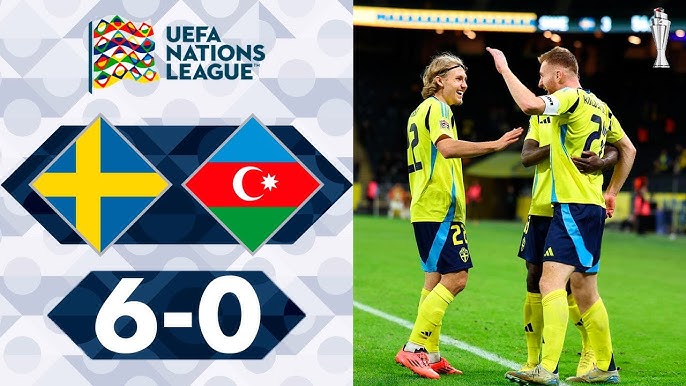 Sweden Thrash Azerbaijan 6-0