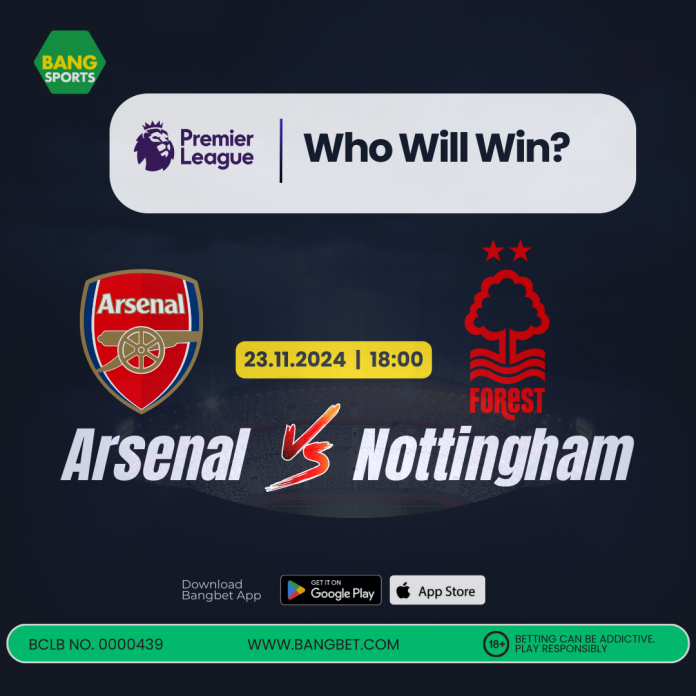 Arsenal vs. Nottingham Forest