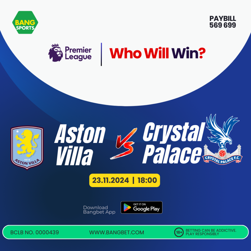 Aston Villa vs. Crystal Palace