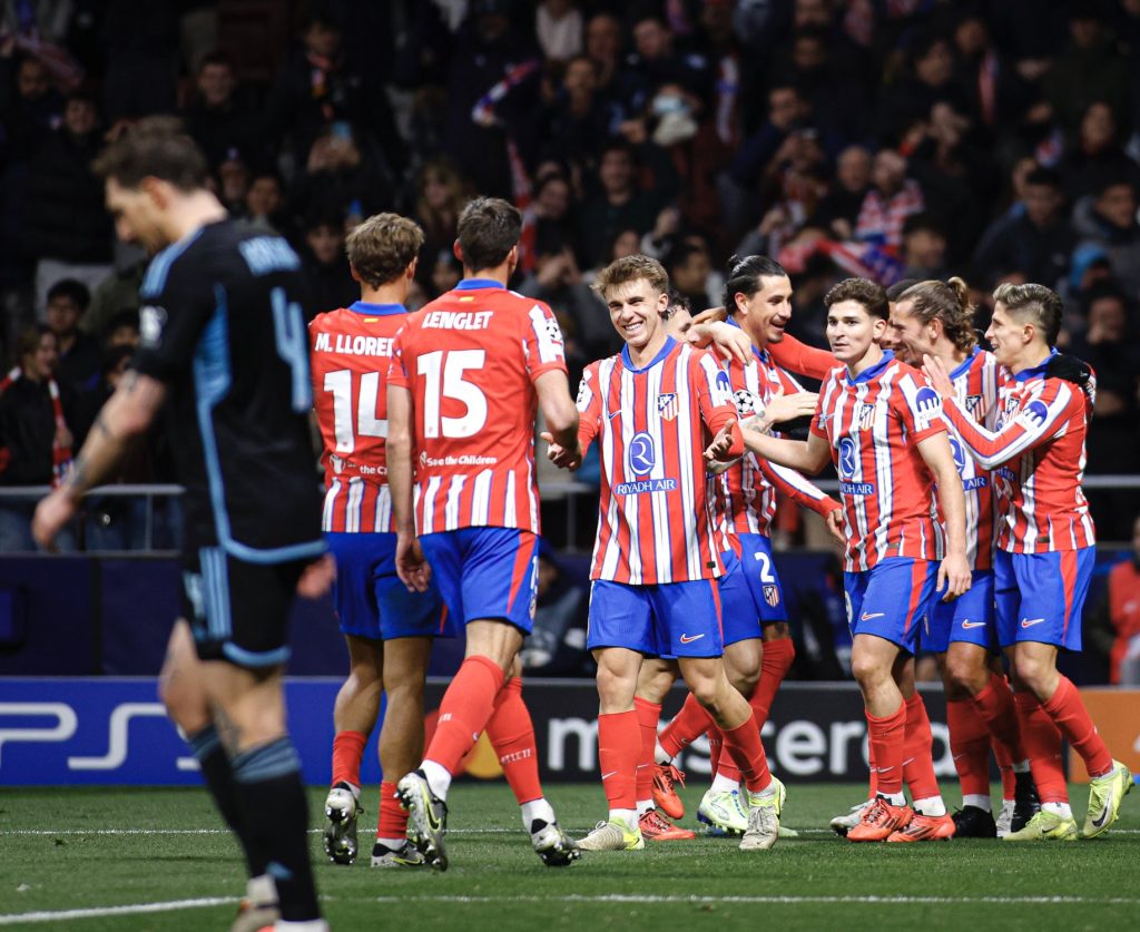 Atlético Madrid 3-1 Slovan