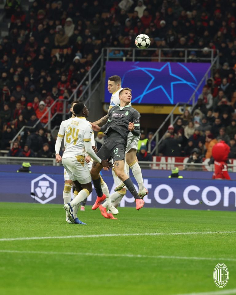 AC Milan Overcome Crvena Zvezda with Dramatic Last-Minute Goal