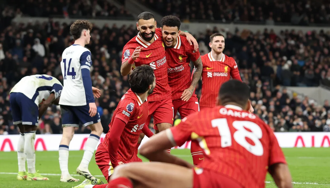 Liverpool Crushes Tottenham 6-3 to Extend Lead