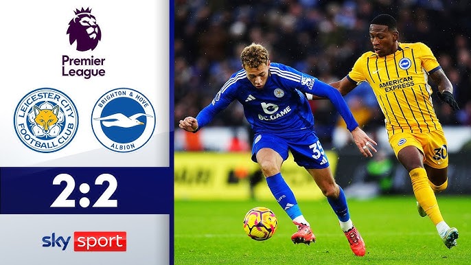 Brighton Held by Leicester After Late Equalizer