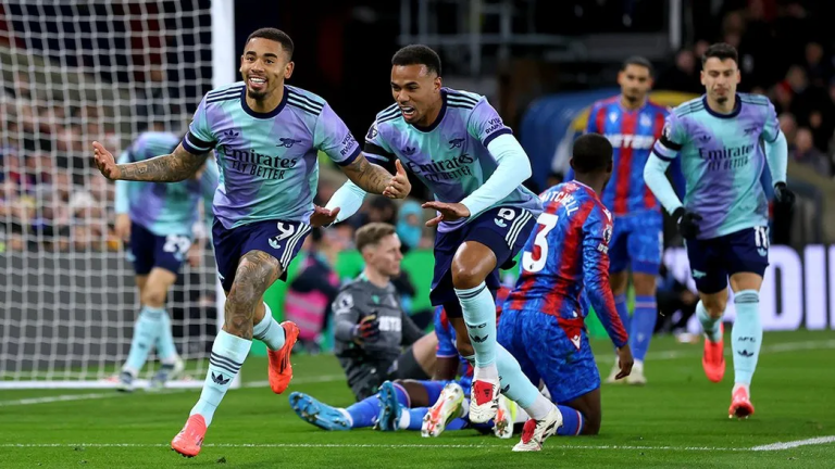 Crystal Palace 1-5 Arsenal: Gunners Keep Title Hopes Alive