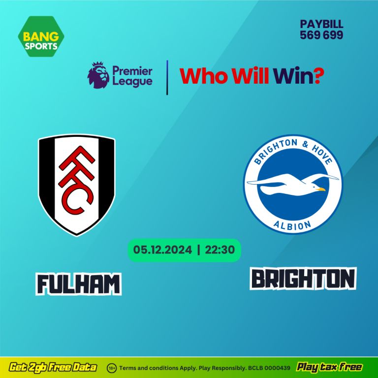 Fulham vs. Brighton: Betting Odds and Predictions in Kenya