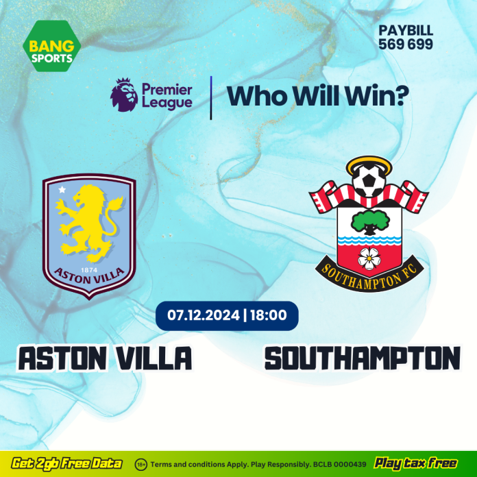 Aston Villa vs. Southampton