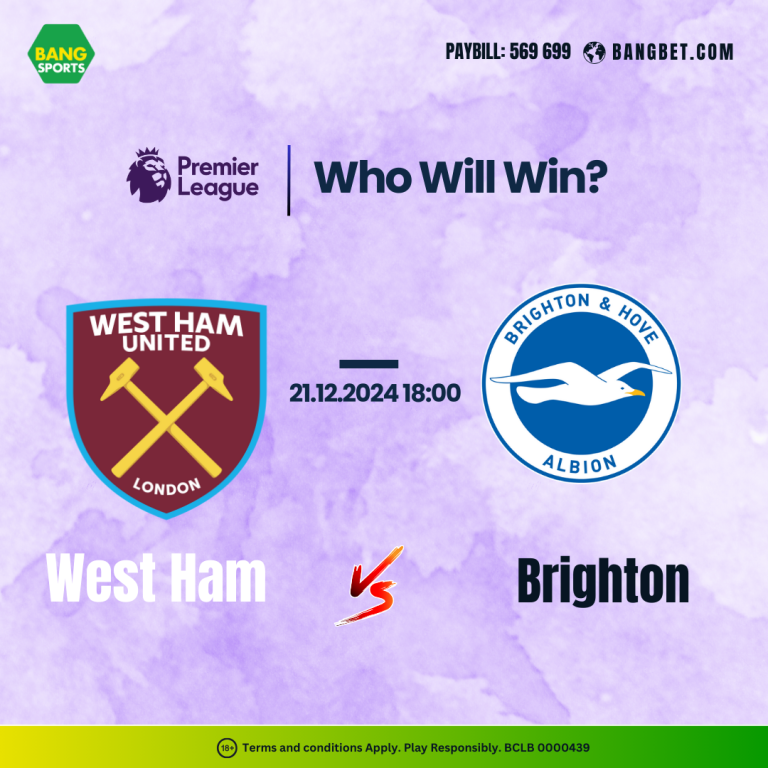 West Ham United vs Brighton Best Odds and Betting Predictions