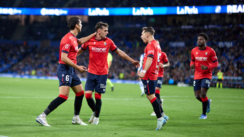 Osasuna Held to 2-2 Draw by Alavés