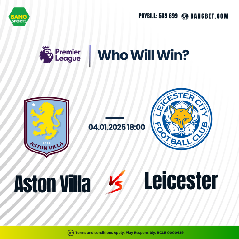 Aston Villa vs. Leicester City: New Year’s Clash to Set the Tone for 2025