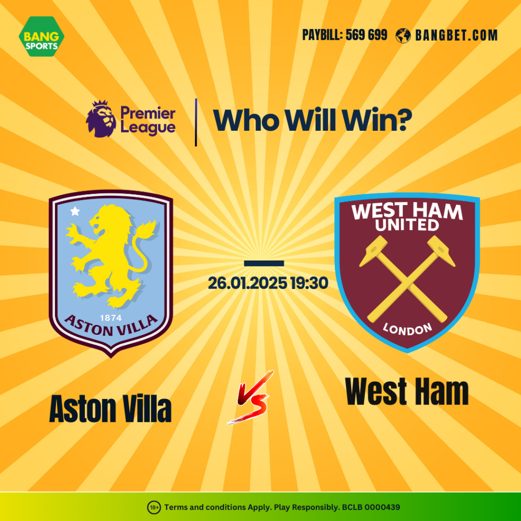 Villa vs. West Ham: Unbeaten Streak on the Line
