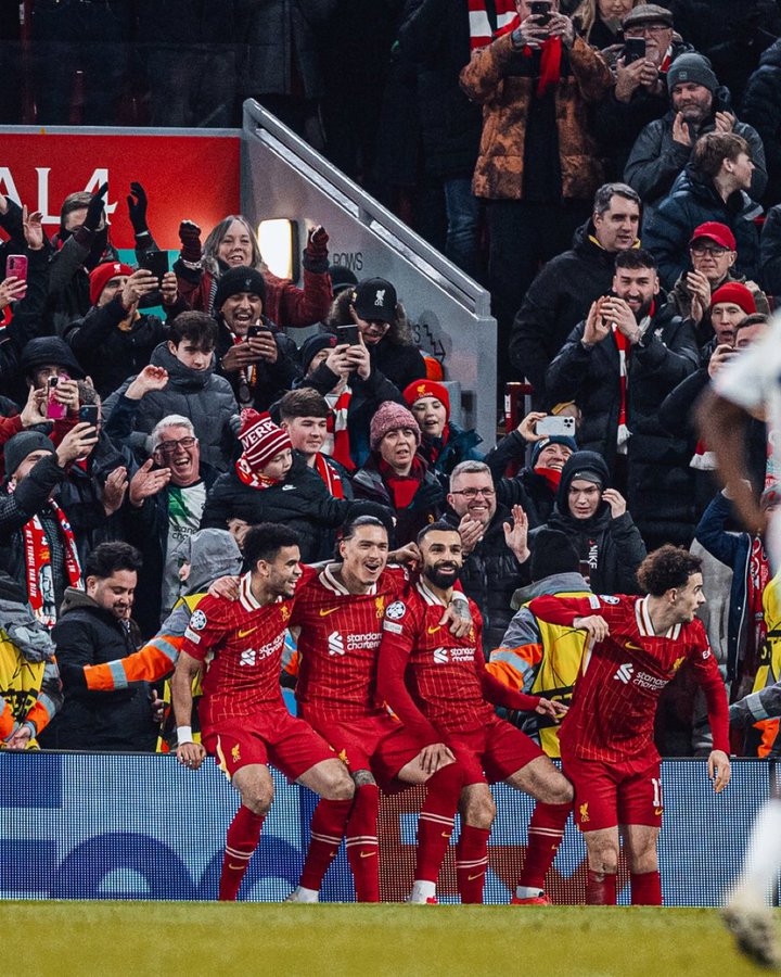 Liverpool Ends Lille’s Unbeaten Run with 2-1 Victory