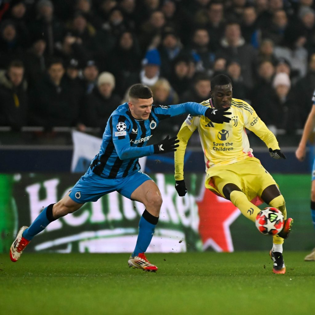 Club Brugge vs Juventus Ends in UCL Stalemate