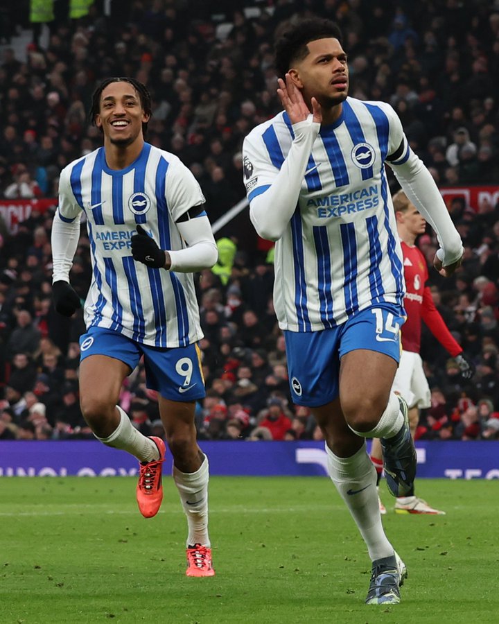 Brighton Outclasses Manchester United in 3-1 Win