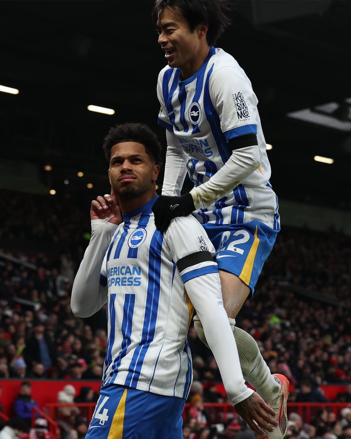 Brighton Outclasses Manchester United in 3-1 Win