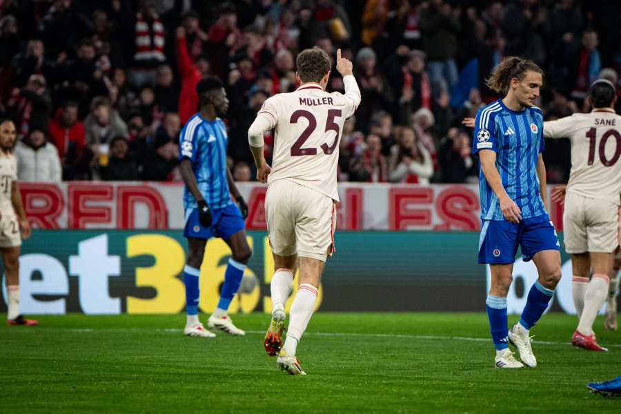 Bayern Makes UCL History with 3-1 Slovan Victory