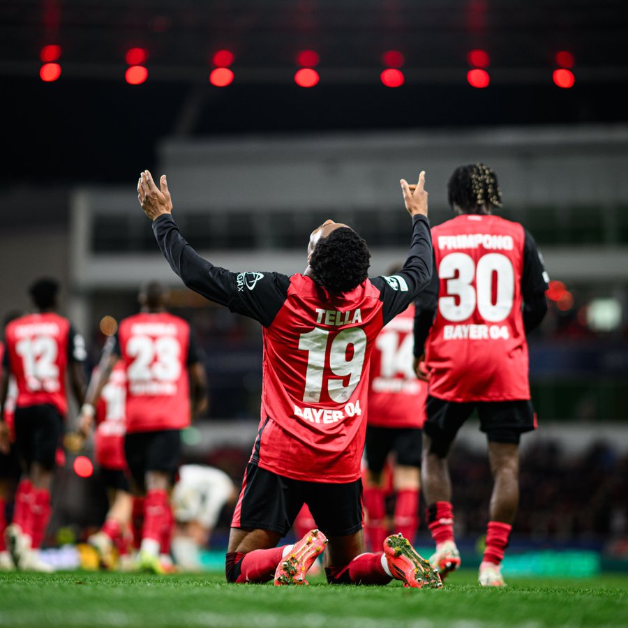 Bayer Leverkusen Secure UCL Knockout Spot with 2-0 Win